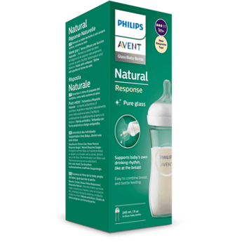 BIBERON NATURAL 3.0 - 240 ML VETRO - babykid