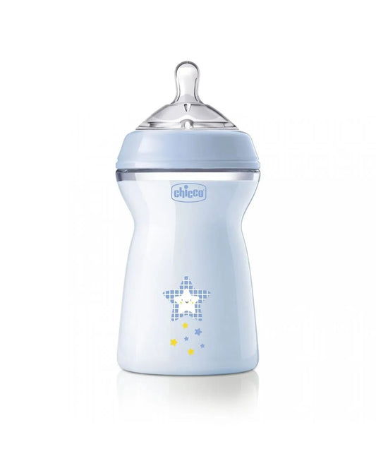 BIBERON NATURALFEELING 6M+ AZZ 330ML 3FORI - babykid
