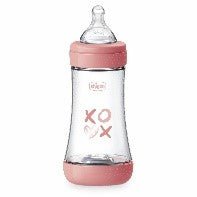 BIBERON PERFECT5 ROSA 240ML SIL 2FORI - babykid