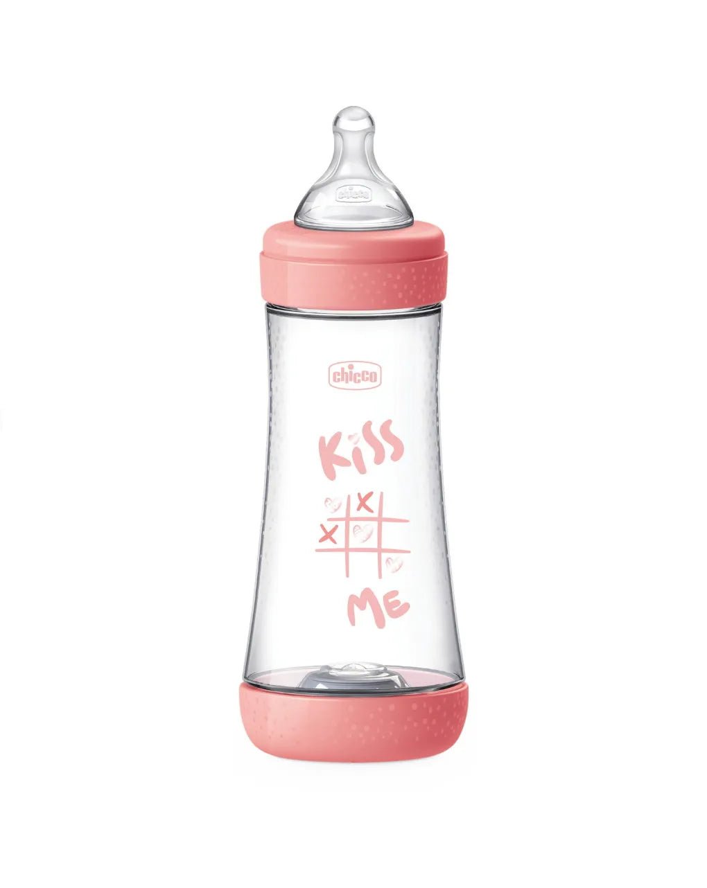 BIBERON PERFECT5 ROSA 300ML SIL 3FORI - babykid