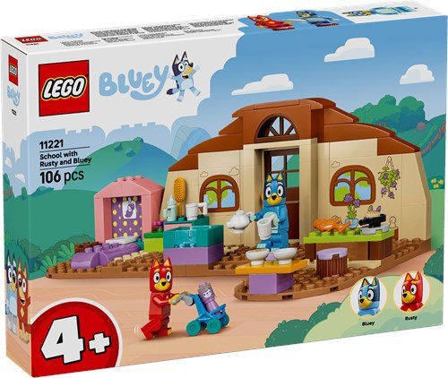 BLUEY - A SCUOLA CON RUSTY E BLUEY - 11221 - babykid