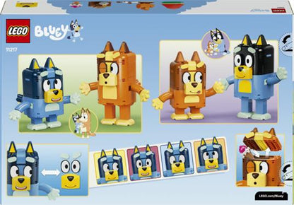 BLUEY - FAMIGLIA BLUEY IN MATTONCINI - 11217 - babykid
