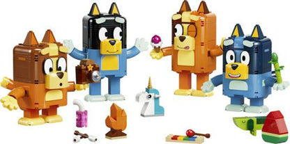 BLUEY - FAMIGLIA BLUEY IN MATTONCINI - 11217 - babykid