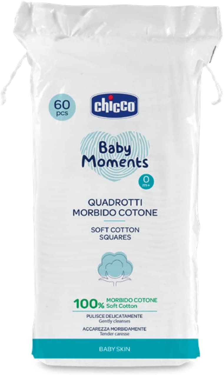 BM QUADROTTI MORBIDO COTONE 60PZ - babykid