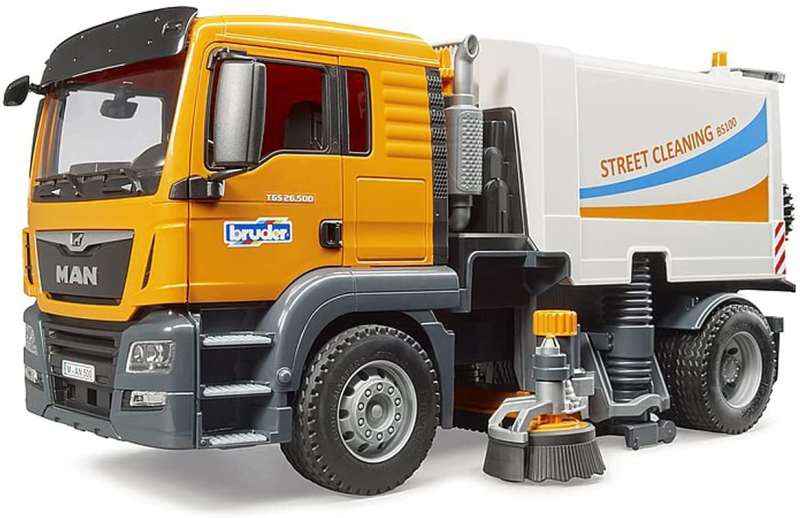 Camion di Pulizia Stradale 03780: Efficienza e Manovrabilità nella Pulizia delle Strade - babykid