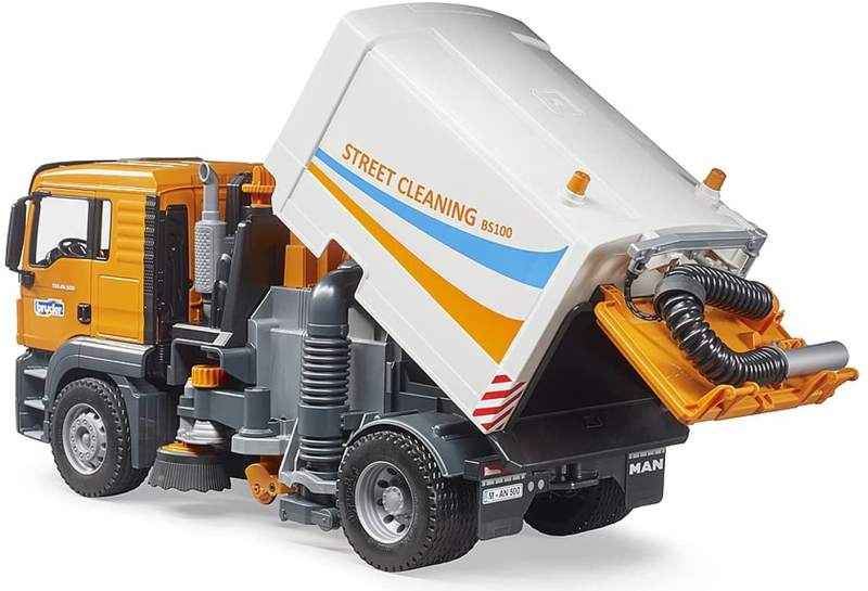 Camion di Pulizia Stradale 03780: Efficienza e Manovrabilità nella Pulizia delle Strade - babykid
