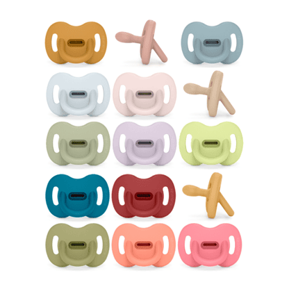 C.ESS SUCCH SILICONE FISIO SXPRO 0/6 NOCCIOLA - NEW - babykid