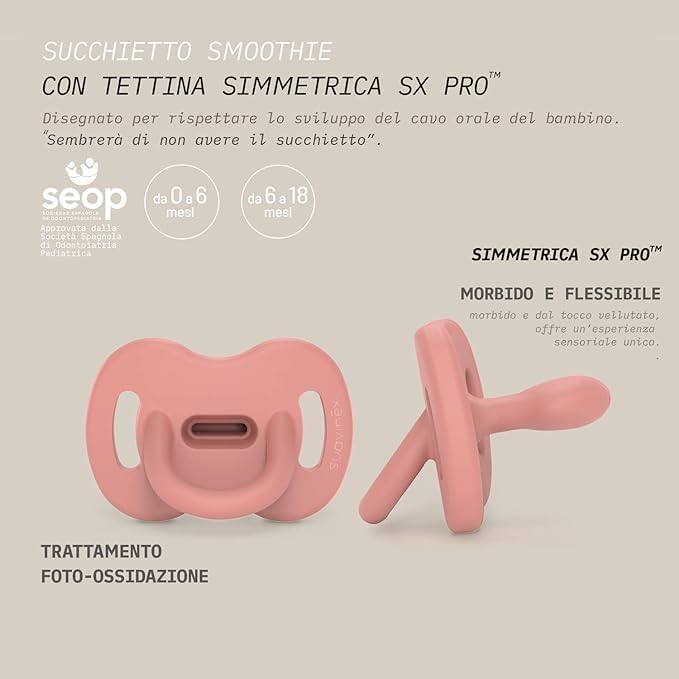 C.ESS SUCCH SILICONE FISIO SXPRO 0/6 VERDE LAGO - babykid