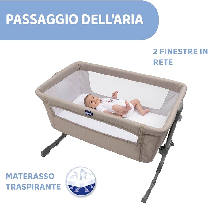 CHICCO NEXT2ME ESSENTIAL DOVE RE_LUX - babykid