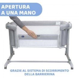 CHICCO NEXT2ME MAGIC EVO GREY MIST - babykid