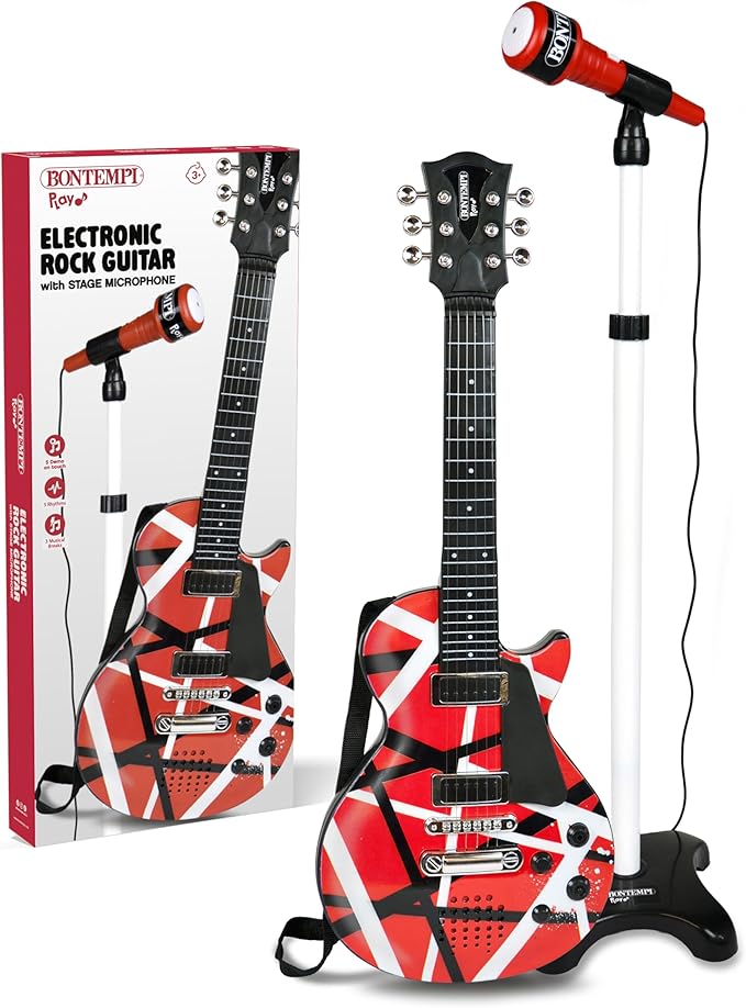 CHITARRA ROCK CON MICROFONO - babykid
