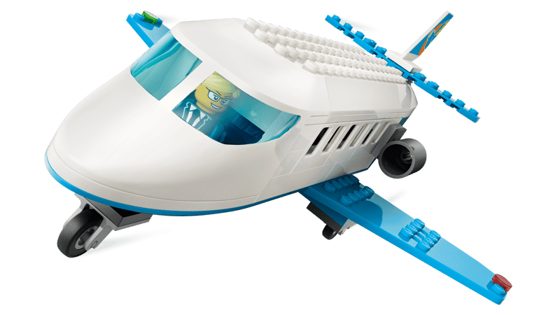 CITY GREAT VEHICLES - JET PASSEGGERI - 60492 - babykid