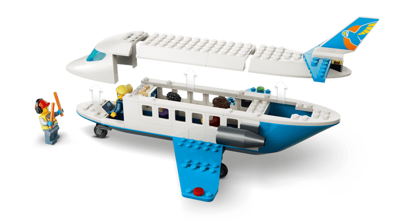 CITY GREAT VEHICLES - JET PASSEGGERI - 60492 - babykid