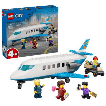 CITY GREAT VEHICLES - JET PASSEGGERI - 60492 - babykid