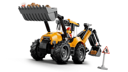 CITY GREAT VEHICLES - SCAVATRICE DA CANTIERE GIALLA - 60480 - babykid