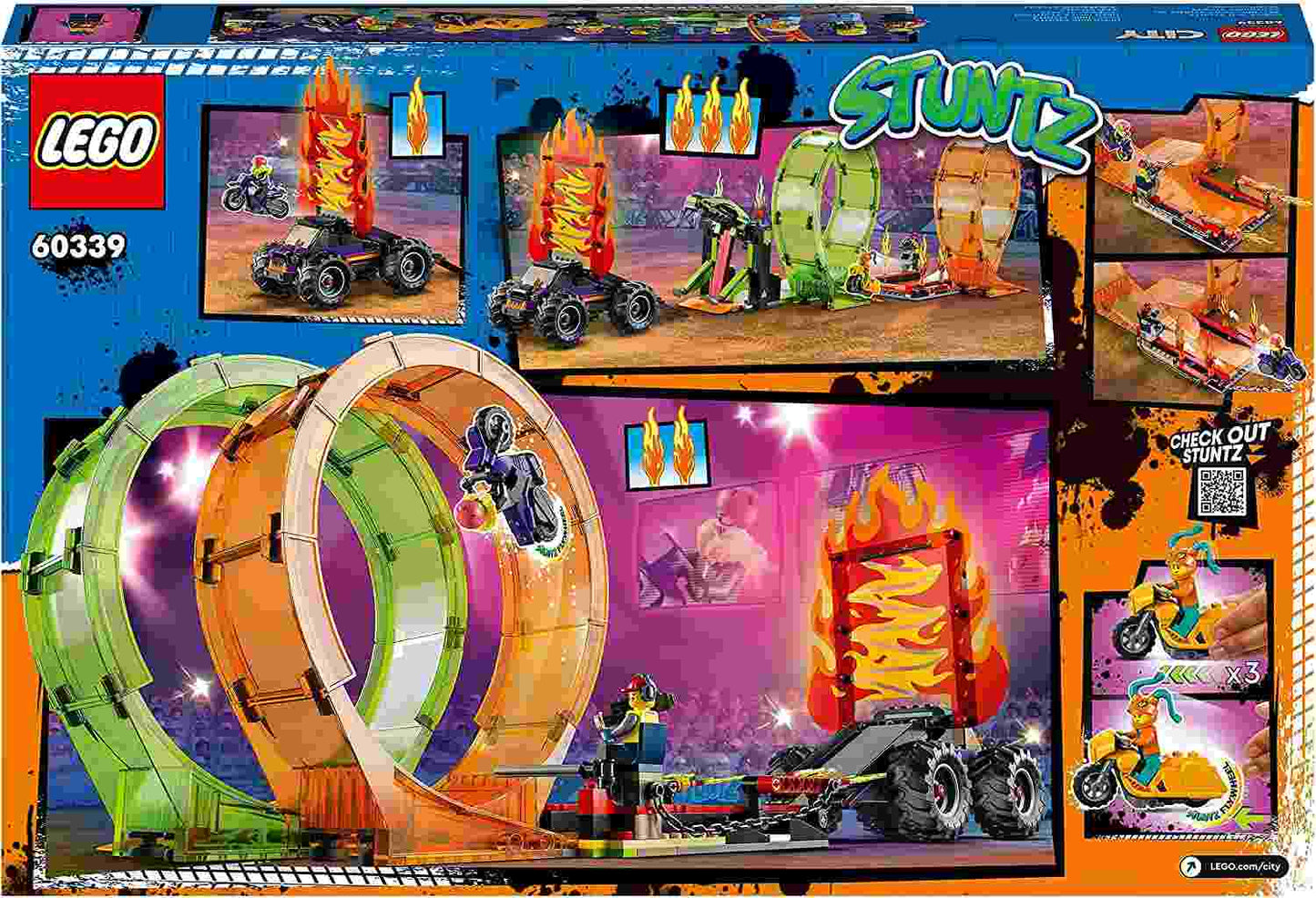 CITY STUNTZ ARENA DELLE ACROBAZIE - 60339 - babykid