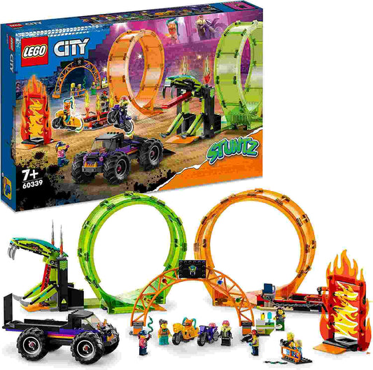 CITY STUNTZ ARENA DELLE ACROBAZIE - 60339 - babykid