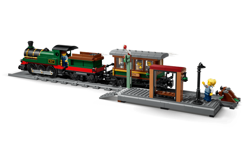 CITY TRAINS - TRENO A VAPORE VINTAGE - 60511 - babykid