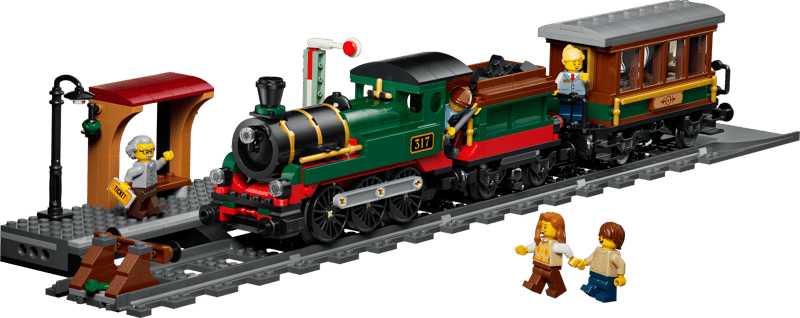 CITY TRAINS - TRENO A VAPORE VINTAGE - 60511 - babykid