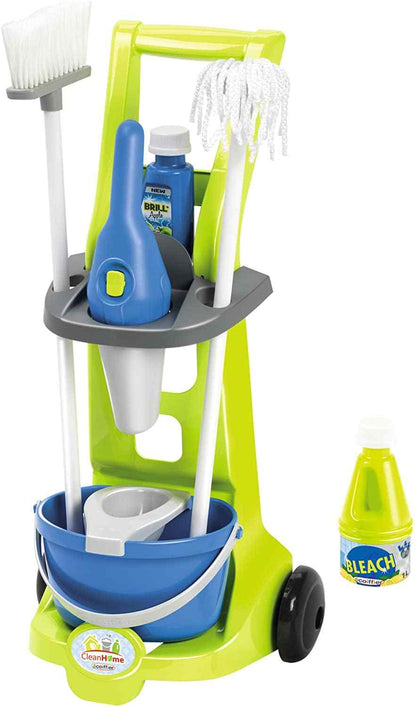CLEAN HOME TROLLEY DELLE PULIZIE 8 PZ - babykid