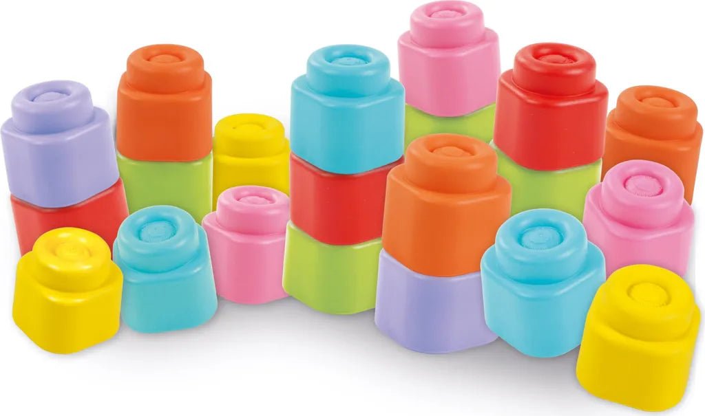 CLEMMY RAINBOW 20 BLOCK SET TRY ME - babykid