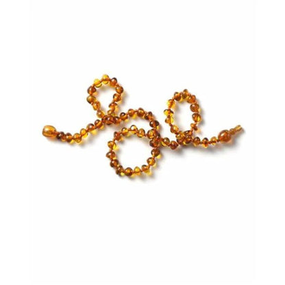 COLLANA AMBRA COGNAC - babykid