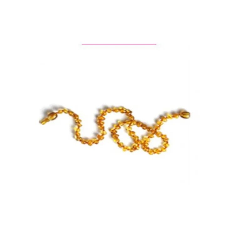 COLLANA AMBRA MIELE - babykid
