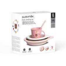 COLOR ESSENCE SET SVEZZAMENTO SILICONE ROSA - babykid