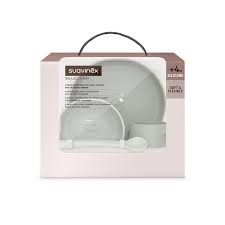 COLOR ESSENCE SET SVEZZAMENTO SILICONE VERDE - babykid