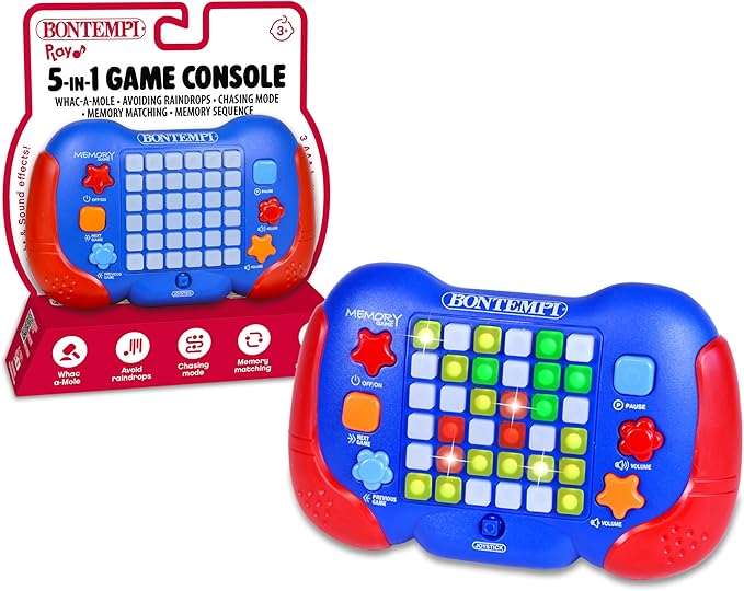 CONSOLE CON 5 GIOCHI - babykid