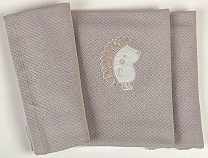 COP. ROMBETTO RIC. LETTO RINGO GRIGIO - babykid