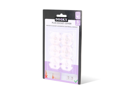 COPRIPRESA TRASPARENTE 6PZ - babykid