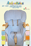 COPRISEGGIOLONE PAPPA SPUGNA 100% COTONE - babykid