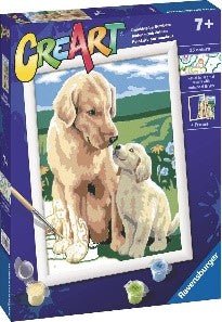 CREART SERIE D CLASSIC - RETRIEVER SUL PRATO - babykid