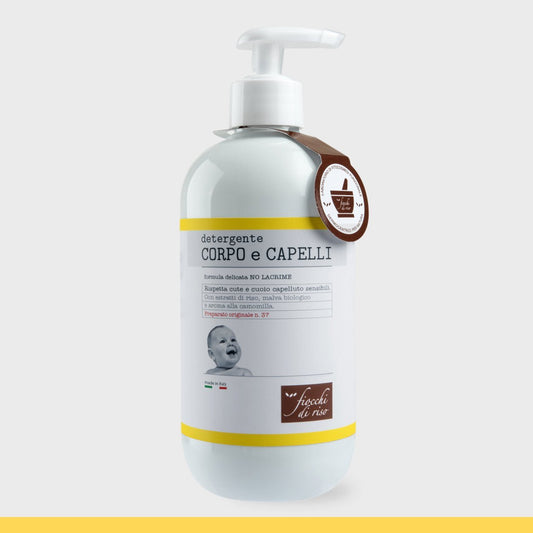 DETERGENTE CORPO CAPELLI CAMOM. 400 ML - babykid