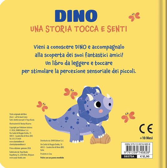 DINO - UNA STORIA TOCCA E SENTI - babykid
