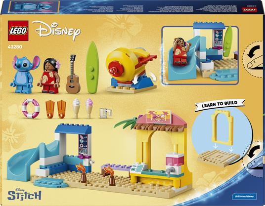 DISNEY CLASSIC - DIVERTIMENTO IN SPIAGGIA CON LILO E STITCH - 43280 - babykid