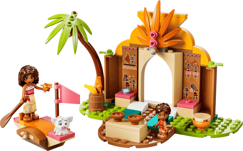 DISNEY PRINCESS - CASA DEL VILLAGGIO E BARCA - 43282 - babykid