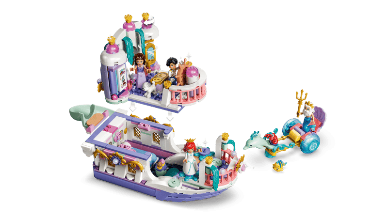DISNEY PRINCESS - LA BARCA NUZIALE DI ARIEL - 43299 - babykid
