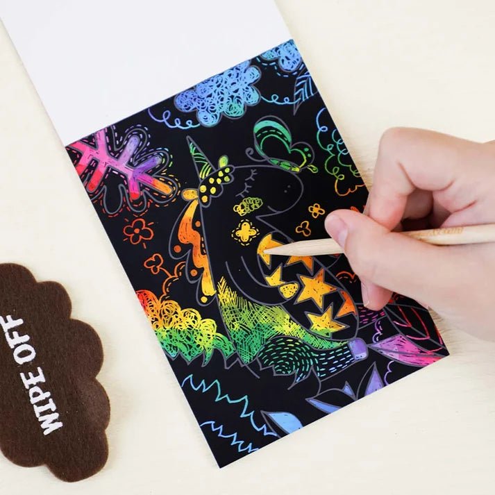DISPLAY MINI SCRATCH BOOK - babykid