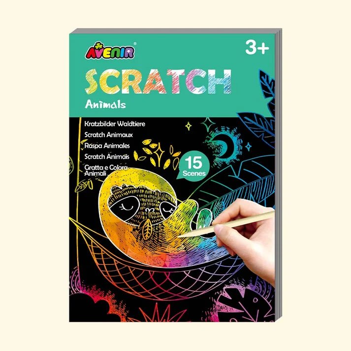 DISPLAY MINI SCRATCH BOOK - babykid