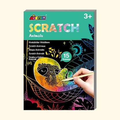 DISPLAY MINI SCRATCH BOOK - babykid