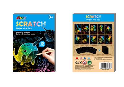 DISPLAY MINI SCRATCH BOOK - babykid