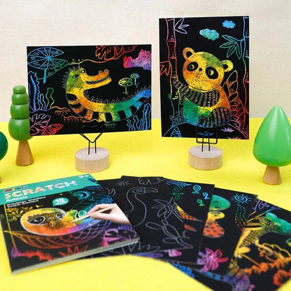 DISPLAY MINI SCRATCH BOOK - babykid