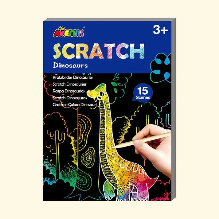 DISPLAY MINI SCRATCH BOOK - babykid