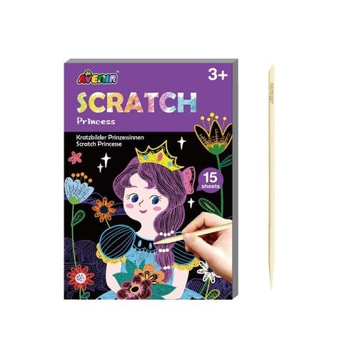 DISPLAY MINI SCRATCH BOOK - babykid