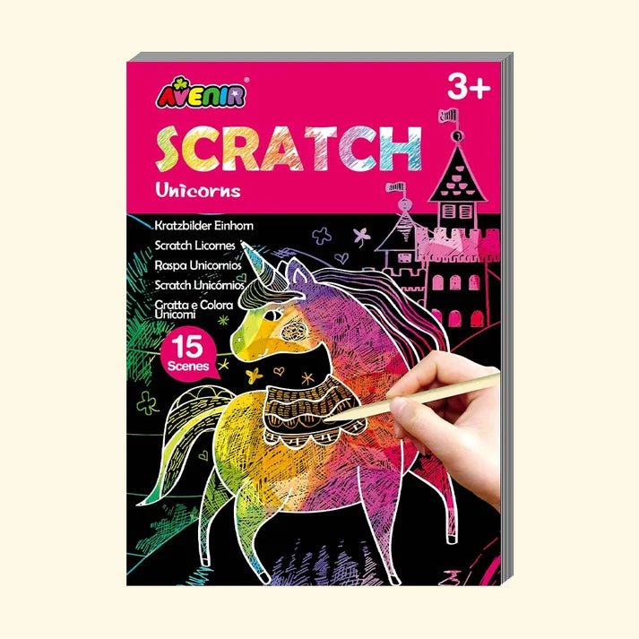 DISPLAY MINI SCRATCH BOOK - babykid