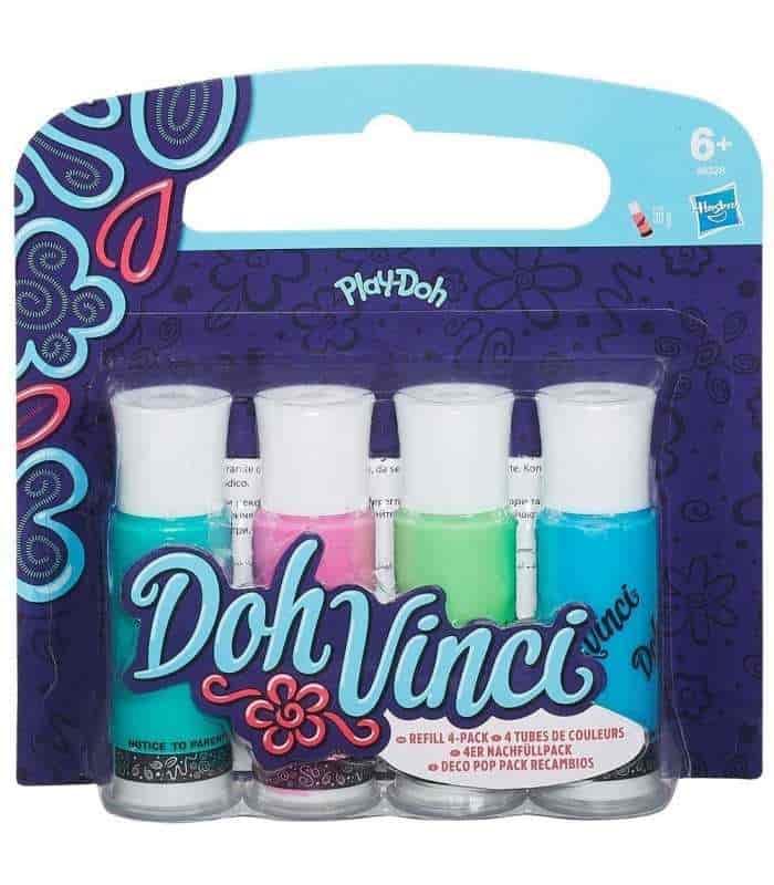 DOH VINCI REFILL COLORI X 4 - babykid