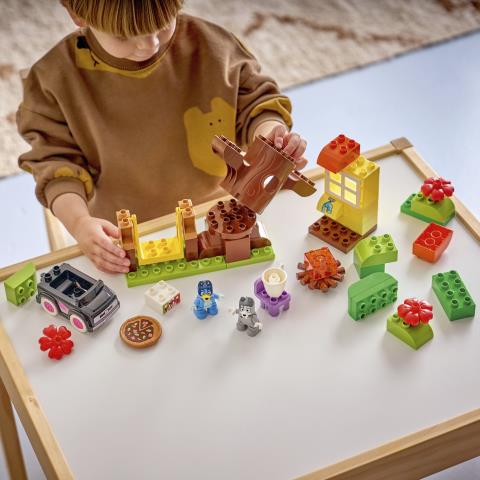 DUPLO BLUEY - PIZZAIOLE CON MUFFIN E BLUEY - 10469 - babykid