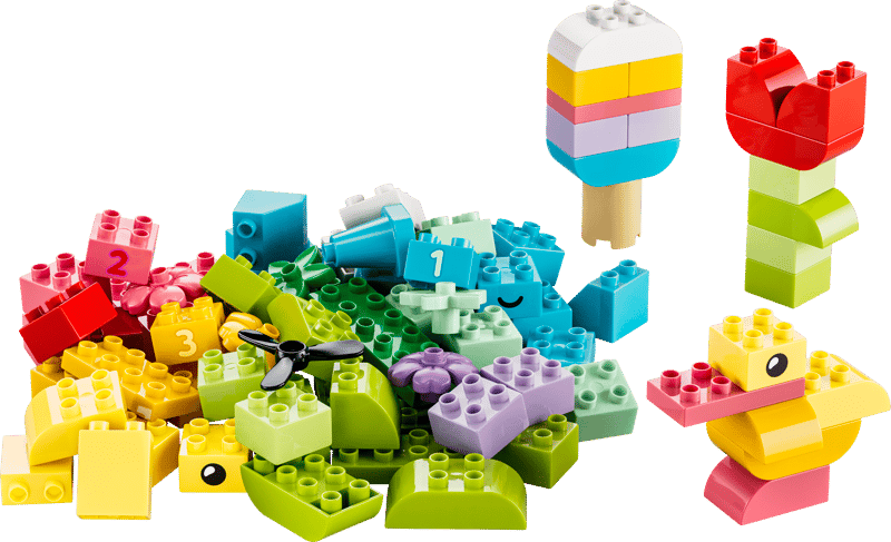 DUPLO CLASSIC - SCATOLA CREATIVA COLORATA - 10479 - babykid